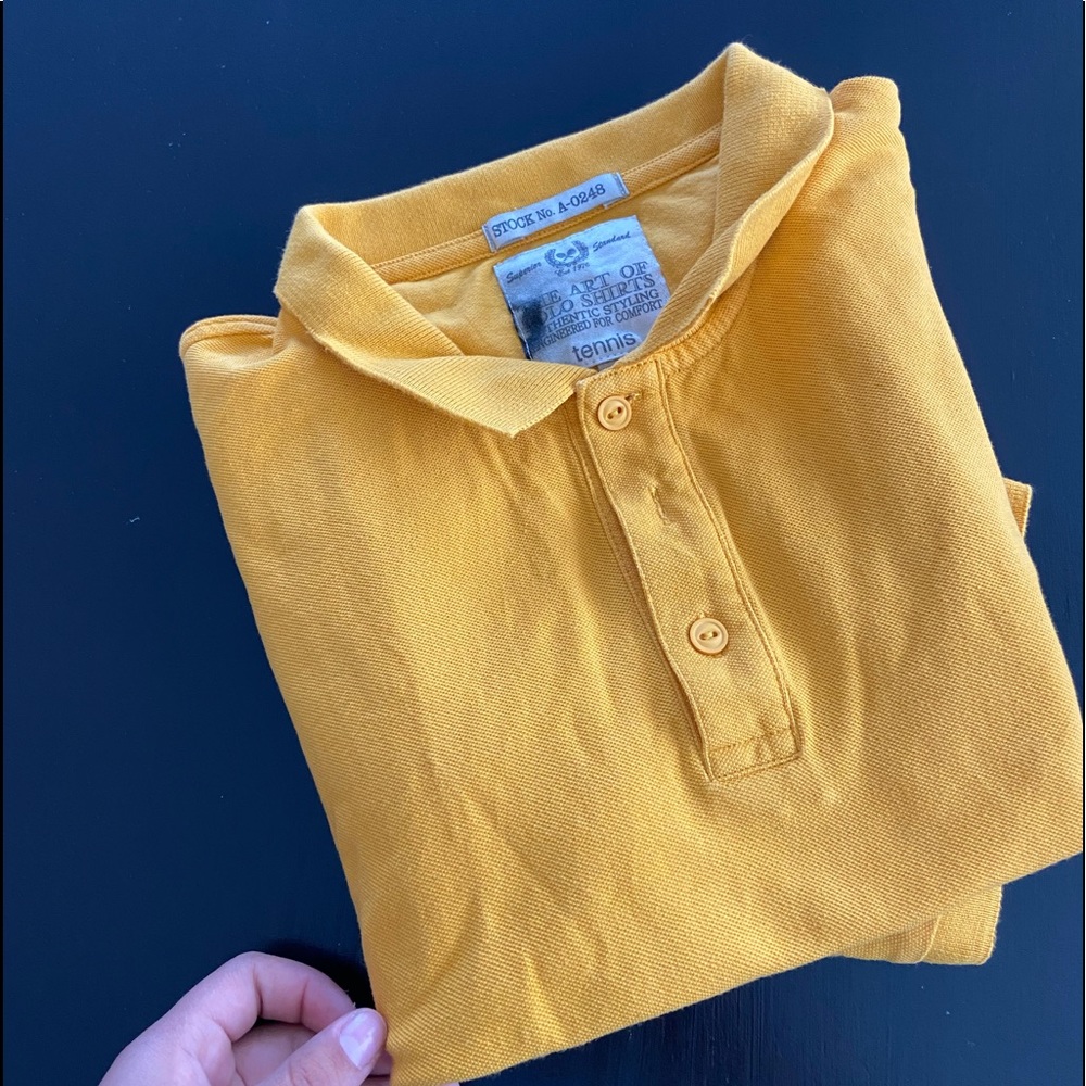 Yellow polo